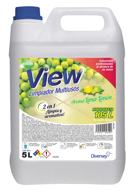 View Limpiador Multiusos Aroma Lima Limón 4x5L Profesional
