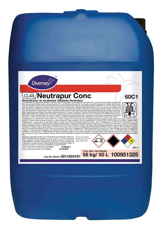 Detergente Neutro Concentrado Clax Neutrapur 100951325 - 50L