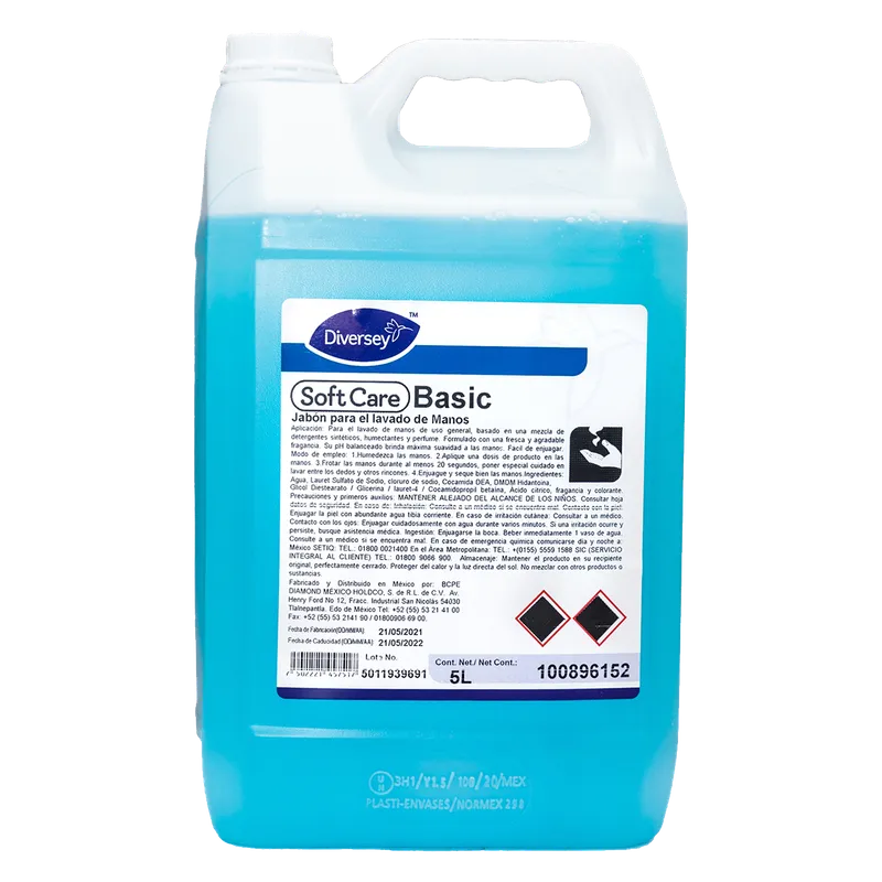 Gel Desinfectante Manos Soft Care 6x1000ml Diversey 101100023