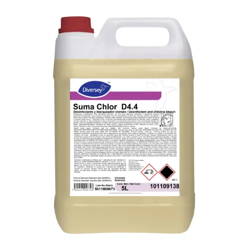 Diversey Suma Chlor D4.4 Desinfectante Clorado Concentrado 2x5L