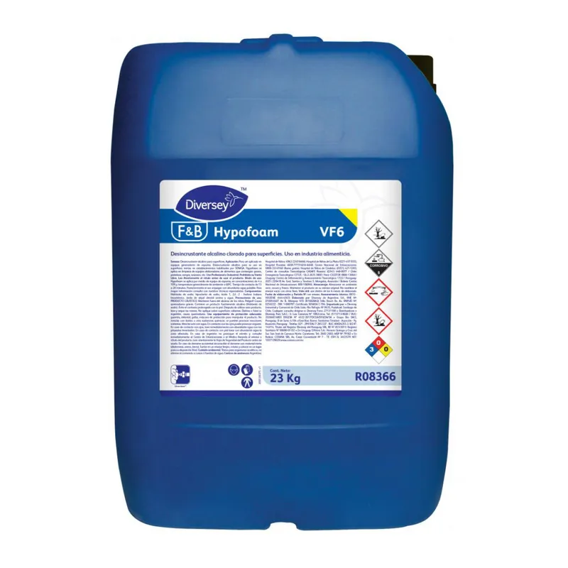 Hypofoam VF6 Limpiador Espuma Industrial Diversey 23kg