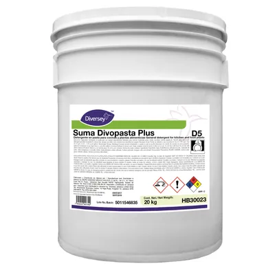 Detergente Limpieza Cocinas Plantas Alimenticias Diversey 20Kg