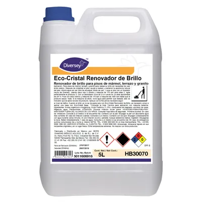 Eco-Cristal Renovador de Brillo para Pisos 4x5L
