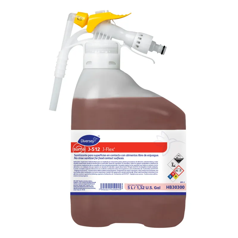 Sanitizante para Superficies Alimentos Diversey J-512 5L