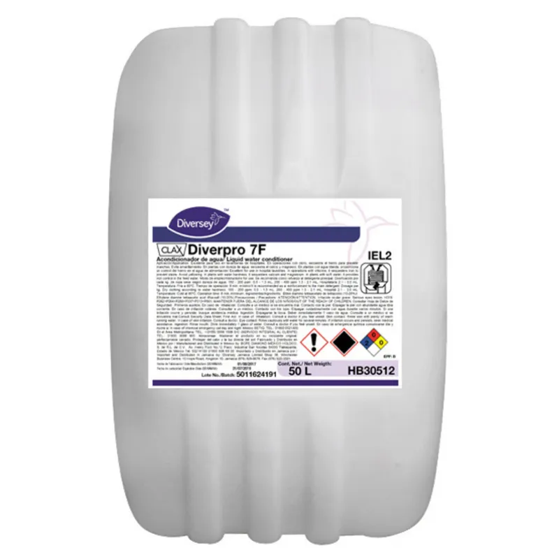 Detergente Lavandería Profesional Clax Diverpro 7F 50L Diversey HB30512