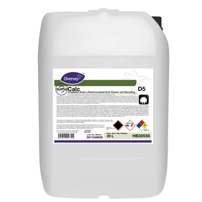 Limpiador Ácido Desincrustante Suma Calc 20 L Diversey HB30556