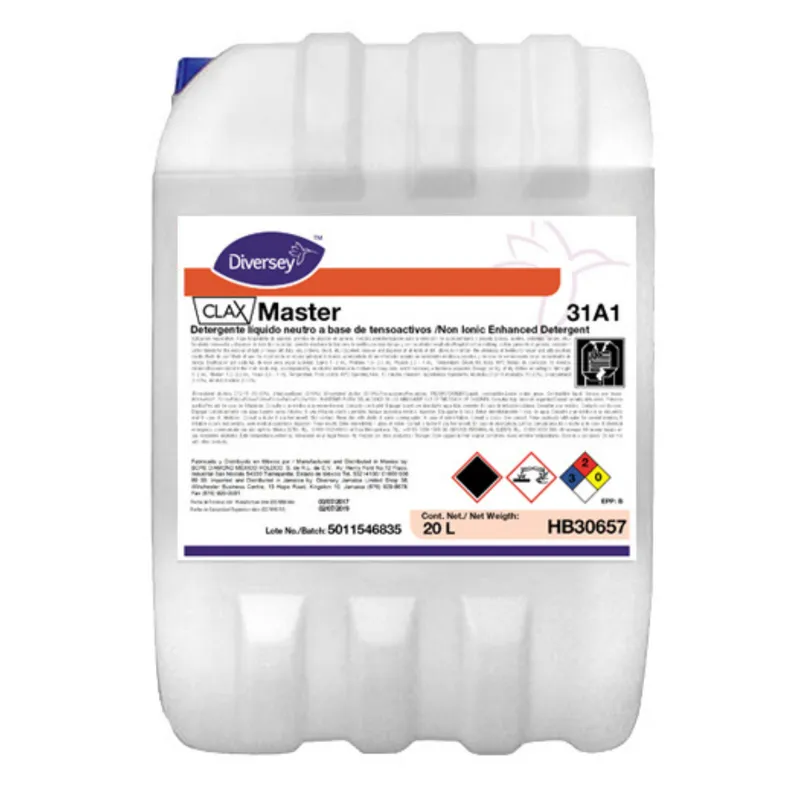 Detergente Lavandería Profesional Clax Master 31A1 Diversey HB30657